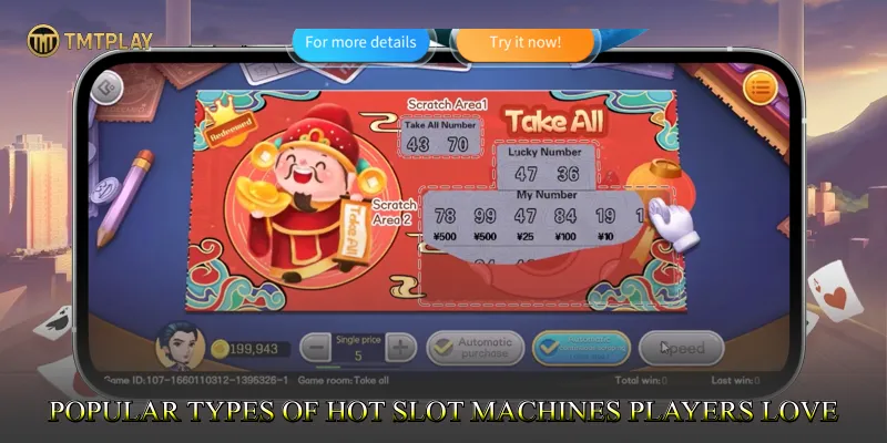 Popular Types of Hot Slot Machines Players Love