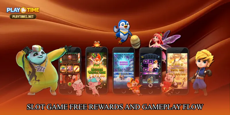 Slot game free rewards and gameplay flow