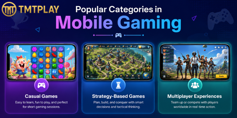 Popular Categories in Mobile Gaming